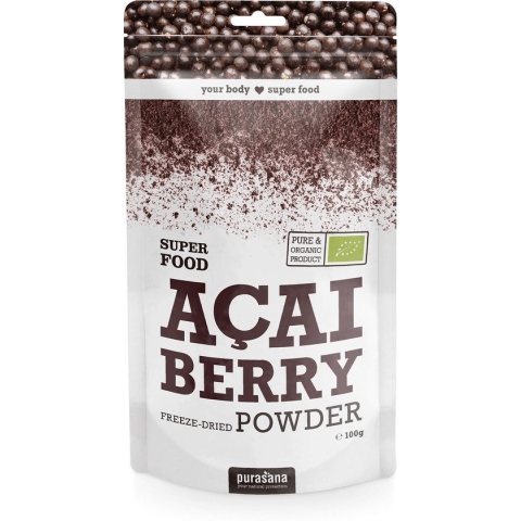 Purasana / Acai berry powder Biologisch - 100 gram