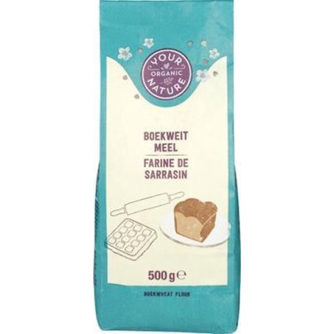 Boekweitmeel 500 gram Your Organic Nature - Biologisch