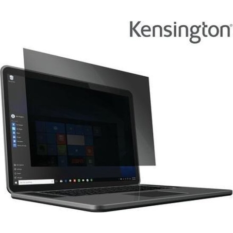 Kensington Privacyfilter - 2-Weg Verwijderbaar - Screenfilter - Voor 15.6 Inch Laptop - 16:10 Monitor - Anti - spy - Zwart