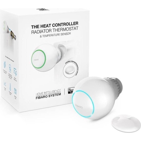 FIBARO The Heat Controller - Z-Wave - Starterpack incl. extra temperatuur sensor - Thermostaatkraan
