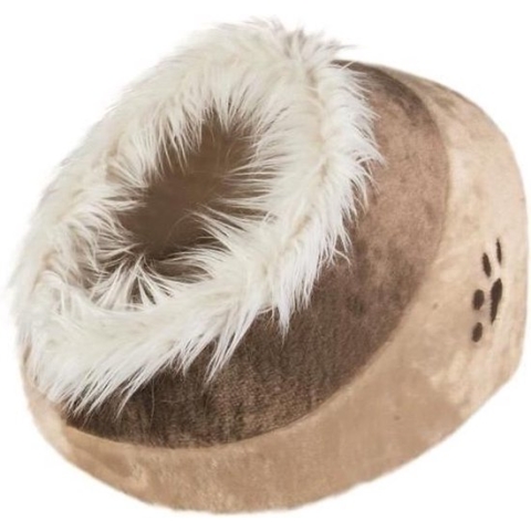 Trixie - Kattenmand - Iglo Minou - Beige/Bruin - 41X35X26 cm