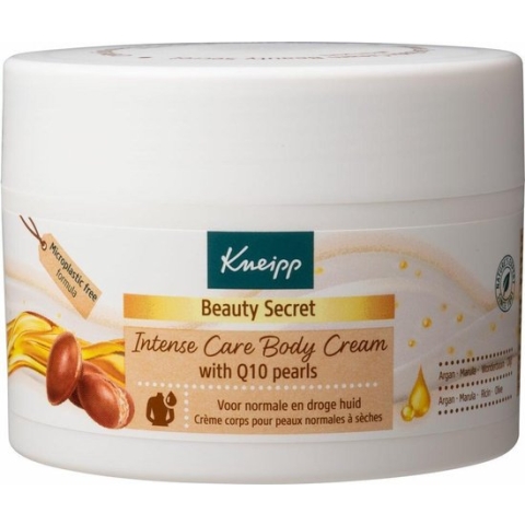 Kneipp Beauty Secret - Body crème - Met Q10 parels - Verzorgt intensief - Speciaal voor de droge huid - Vegan - 1 st - 200 ml