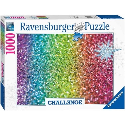 Ravensburger Puzzel Challenge Glitter - Legpuzzel - 1000 stukjes