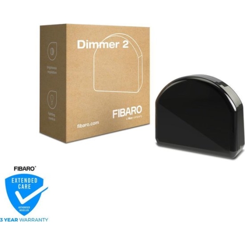 FIBARO Dimmer 2 - Inbouwmodule - Universele Dimmer - Geschikt voor LED verlichting - Z-Wave