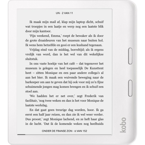 Kobo Libra 2 - E-Reader - 7 inch - 32GB - Luisterboeken - Wit