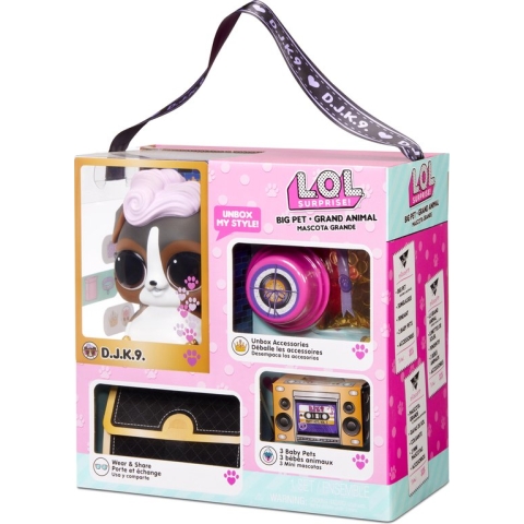 L.O.L. Surprise! Big Pet DJ K.9. met 15 Verrassingen
