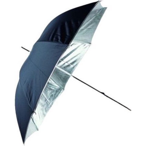 Linkstar Flitsparaplu PUR-102SB Zilver/Zwart 100 cm