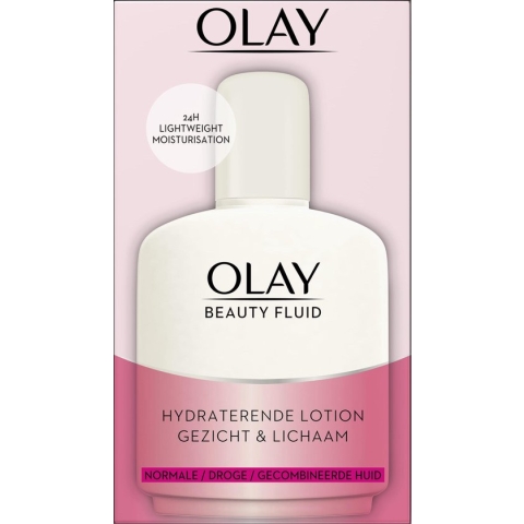 Olay Beauty Fluid Hydraterende Lotion - Voor Gezicht En Lichaam - 100 ml