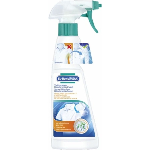 Dr. Beckmann Vlekkenspray Deo en Zweet 250 ml