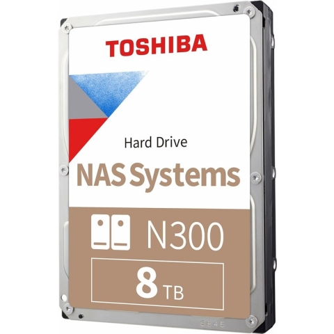 Hard Drive NAS Toshiba N300 8 TB 7200 rpm