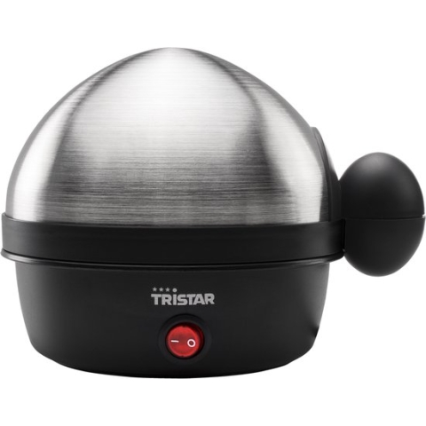 Tristar Eierkoker EK-3076 - Geschikt voor 7 eieren - Inclusief maatbeker - Eierprikker - 350W - RVS