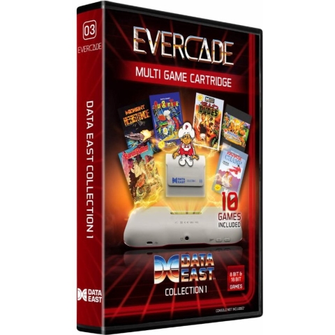 Evercade - Data East cartridge 1 - 10 games