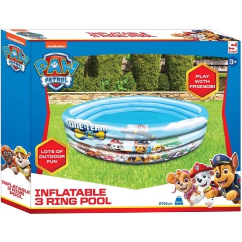 Paw Patrol 3-Rings Zwembad 100 cm