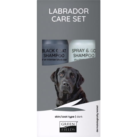 Labrador Vacht Verzorgingsset voor Gezonde, Zachte en Glanzende Vacht - Greenfields Shampoo en Spray