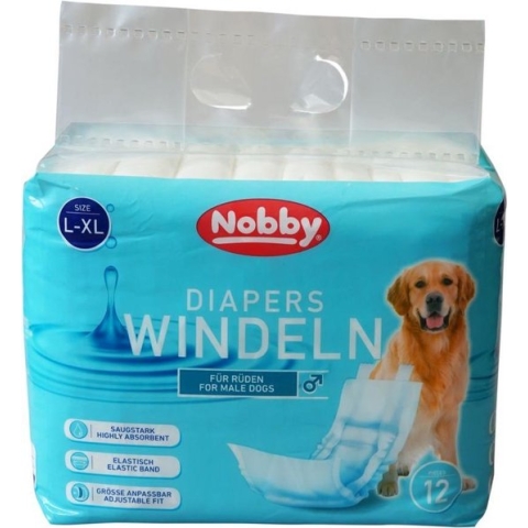 Nobby luiers voor reuen l-xl - 12 stuks