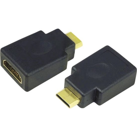 LOGILINK Adapter - AH0009 - HDMI (F) <--> HDMI-mini (M)