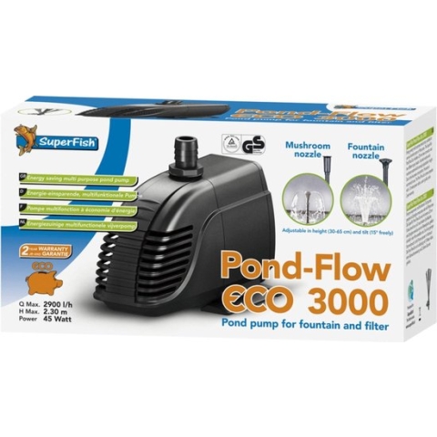 SuperFish Pond-Flow Eco 3000 - 2900L/h
