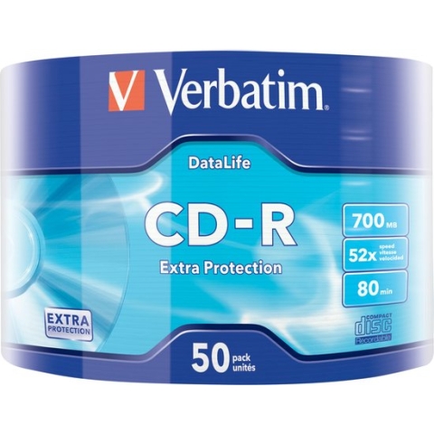CD-R Extra Protection - 52x - CD-R - 700 MB - 50 pc(s)