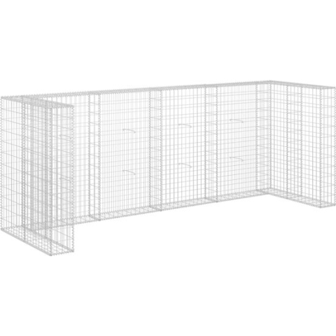 vidaXL-Schanskorfmuur-containers-320x100x120-cm-gegalvaniseerd-staal