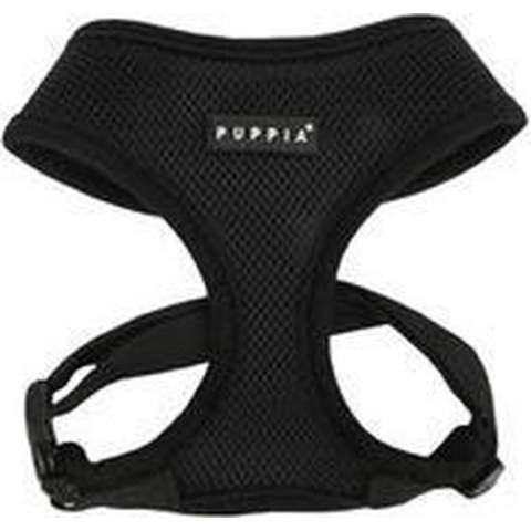 Puppia Hondentuig - Zwart - M - Borstomvang 40-56 cm