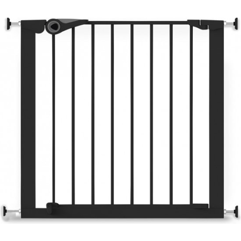 Noma Pressure Fit Traphekje 75-82 cm - Traphek zonder Boren - Klemhek Verlengbaar tot 138 cm - Exclusief Verlengstukken - Zwart