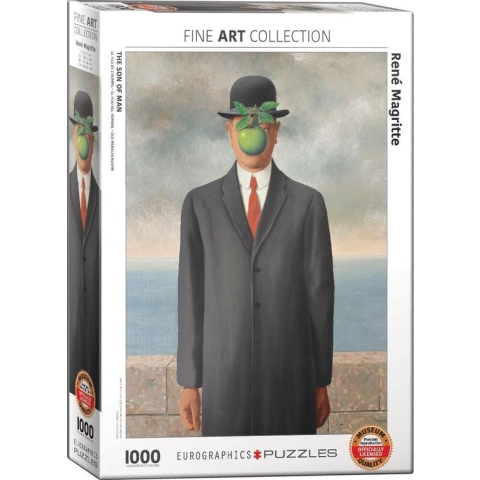 Eurographics puzzel The Son of Man - Rene Magritte - 1000 stukjes