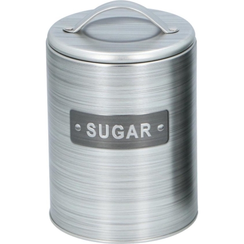 Bewaarblik Suiker Zilver 20 Cm