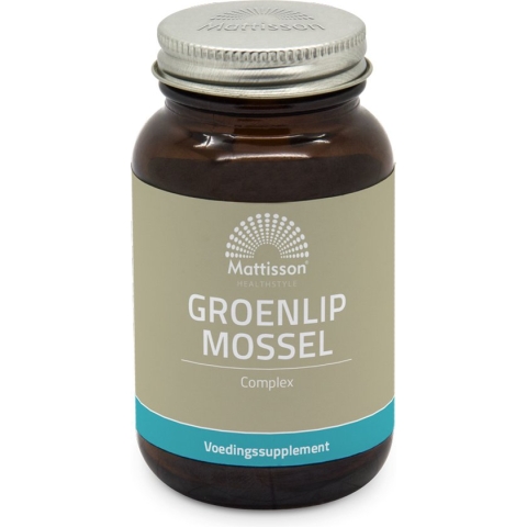 Mattisson - Groenlipmossel complex tabletten - 60 g