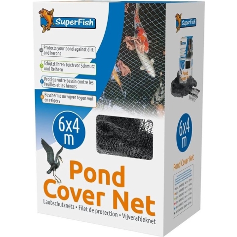 SuperFish Afdeknet - Vijverafdekking - 6 x 4 m.