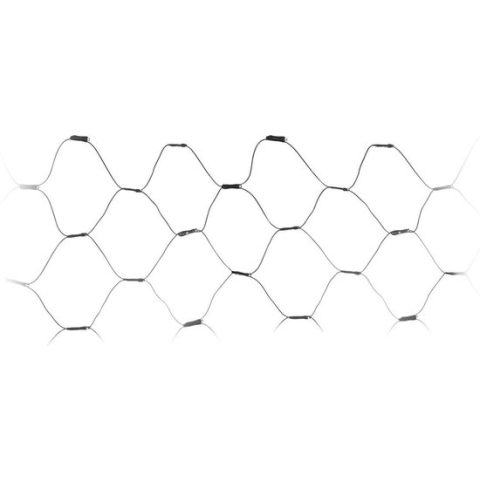 Netverlichting 320 LED's - 300x150cm - warm wit -