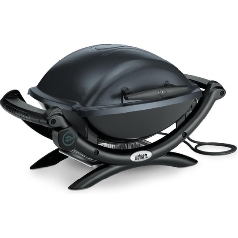 Weber Q 1400 Barbecue Ketel Electrisch 2200W Zwart, Grijs