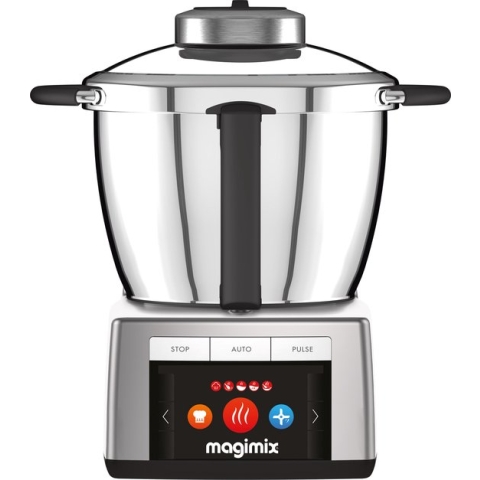 Magimix Cook Expert Inductie Foodprocessor - Cookprocessor met 12 Programma’s - Mat Chroom