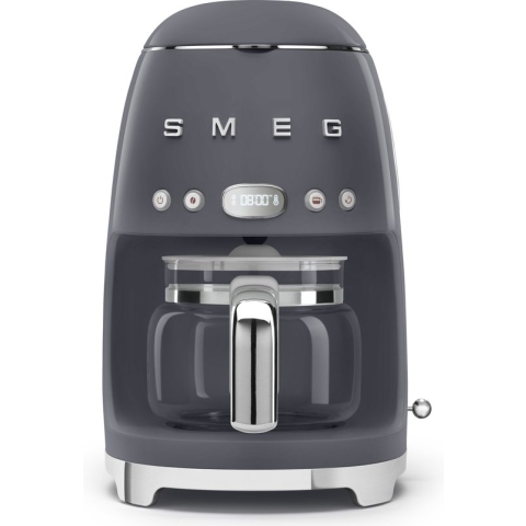 SMEG DCF02GREU - Filterkoffiemachine - Leigrijs - Warmhoudfunctie