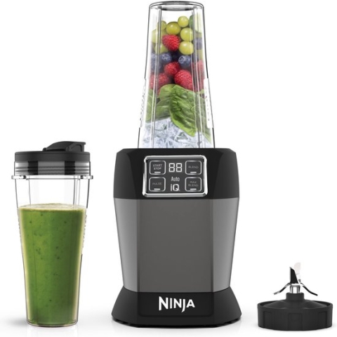 Ninja Foodi Luxe Blender en Smoothie Maker - Blender To-Go - 1000 Watt - IJsCrusher - met 2 Mixbekers - BN495EU
