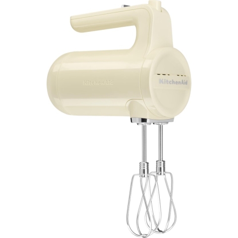 KitchenAid 5KHMB732EAC, Handmixer, Crème, Kloppen, Mixen, 1,53 m, 2300 RPM, Bezig met opladen