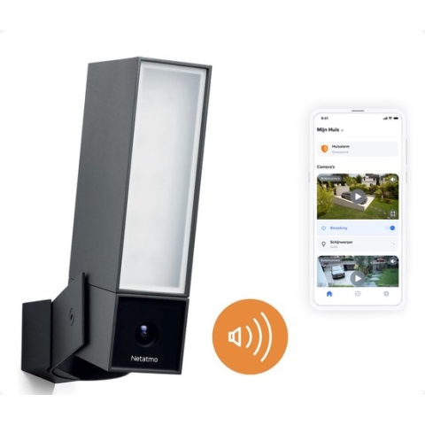 Netatmo Slimme Buitencamera met Sirene
