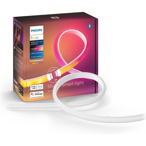 Philips Hue gradient lightstrip 1 meter uitbreiding - White and Color Ambiance - Bluetooth