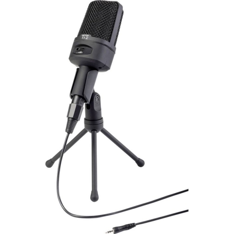 Tie Studio Broadcast Mic Statief PC-microfoon Zendmethode:Kabelgebonden Incl. kabel, Incl. standaard