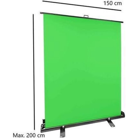 Studioking Achtergrondscherm Fb-150200fg 150x200 Cm Groen