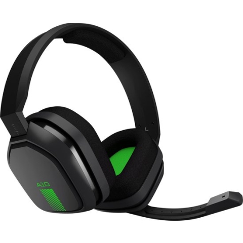 ASTRO A10 Gaming Headset - Multiplatform - Zwart/Groen