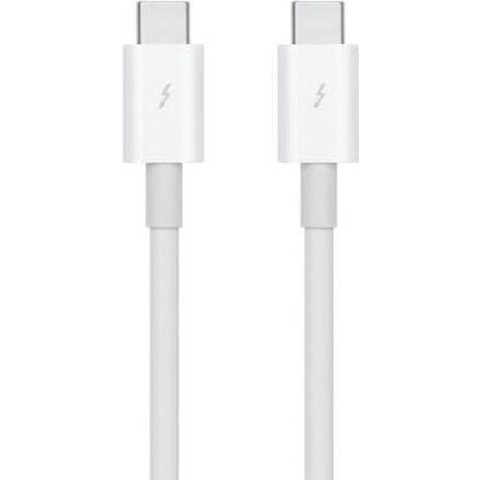 Apple - Thunderbolt-kabel - USB-C (M) naar USB-C (M) - USB 3.1 Gen 2 / Thunderbolt 3 - 80 cm - voor 11-inch iPad Pro; 12.9-inch iPad Pro; iMac Pro; MacBook Air with Retina display