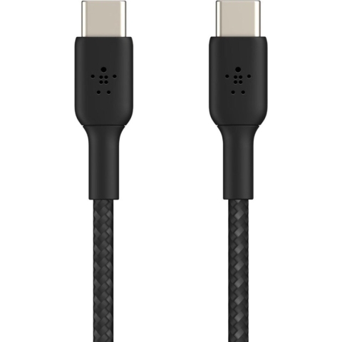 Belkin Braided USB-C naar USB-C kabel - 1m - Zwart