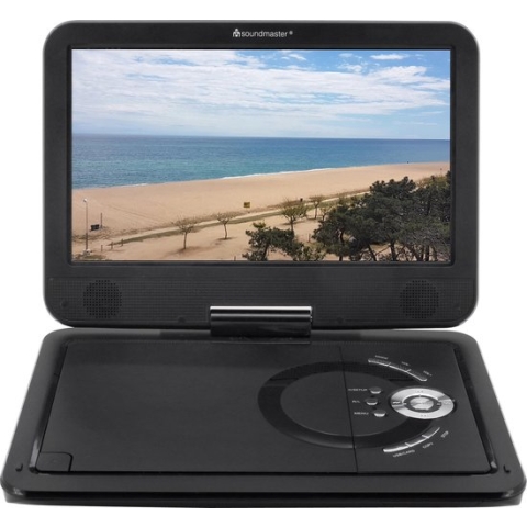 Soundmaster PDB1910SW - Portable DVD-speler met DVB-T2 HD-tuner en 10,1” TFT-LCD-scherm