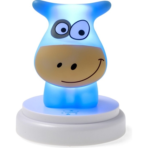 Alecto NAUGHTY COW - LED nachtlampje, koe, blauw