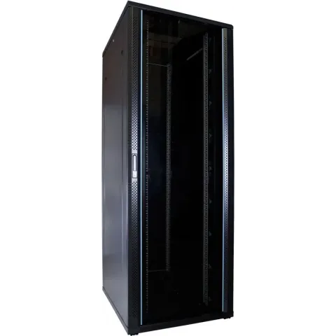 47U serverkast met glazen deur 800x1000x2200mm (BxDxH)