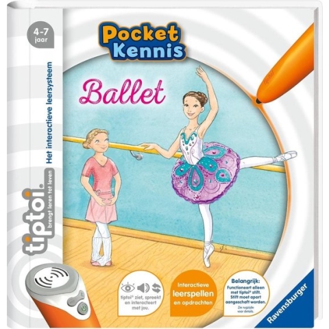 tiptoi® Pocket Boek Ballet - Ravensburger - Leersysteem
