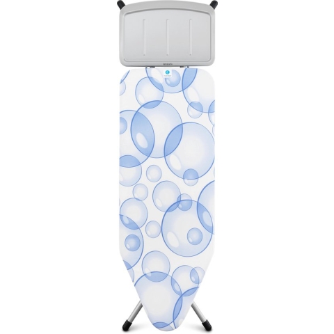 Brabantia Perfect Flow Strijkplank C - met Stoomunithouder - 124 x 45 cm - Bubbles