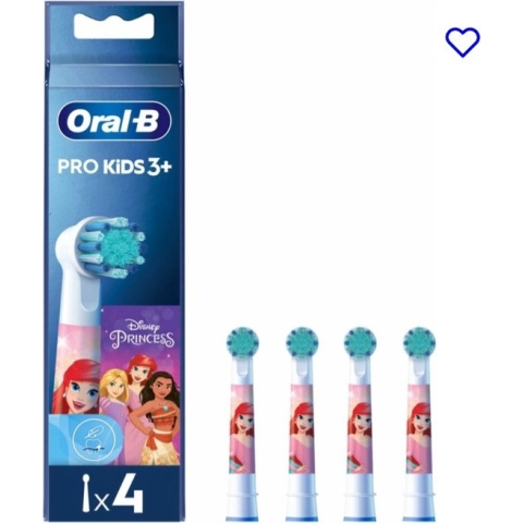 Oral-B EB10 Oral-B Kids Disney Opzetborstels 4 Stuks