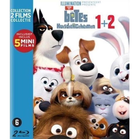 Huisdiergeheimen 1&2 (Blu-ray)