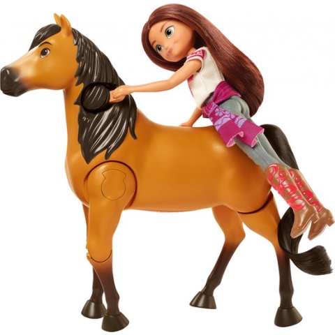 Mattel Spirit Ongetemd Lucky & Spirit - Pop en Paard